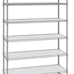 Seville Classics
UltraDurable® 6-Tier NSF Steel Shelving.