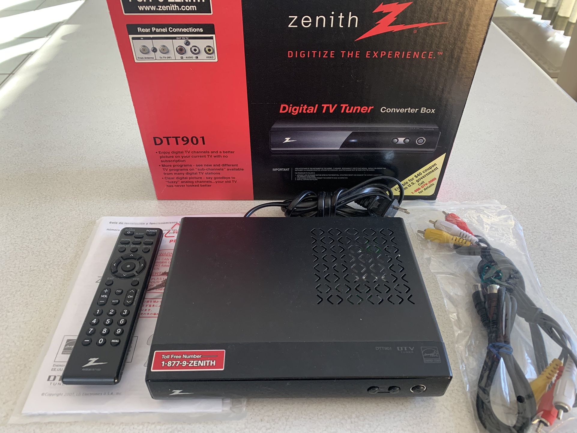 Zenith Digital TV Converter