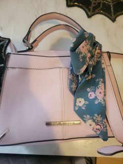 Steve Madden Pink Structured Satchel Handbag