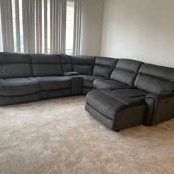 Power Recliner Sectional Couch / Sofa