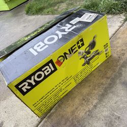 Ryobi 18v Sliding Miter Saw (tool Only) 
