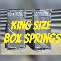 King Size Box Springs 