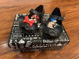 Mini Melissa toddler girl shoes size 5c
