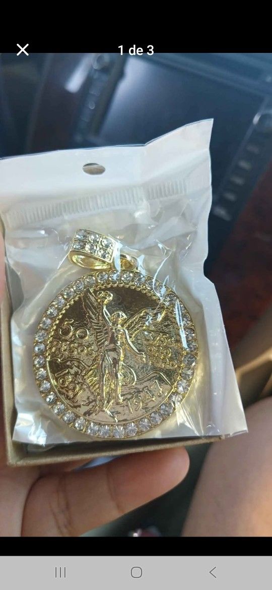 Centenario Con Cadena 18k
