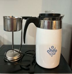 Corning Ware Percolator Electric 10 cups with all it’s parts