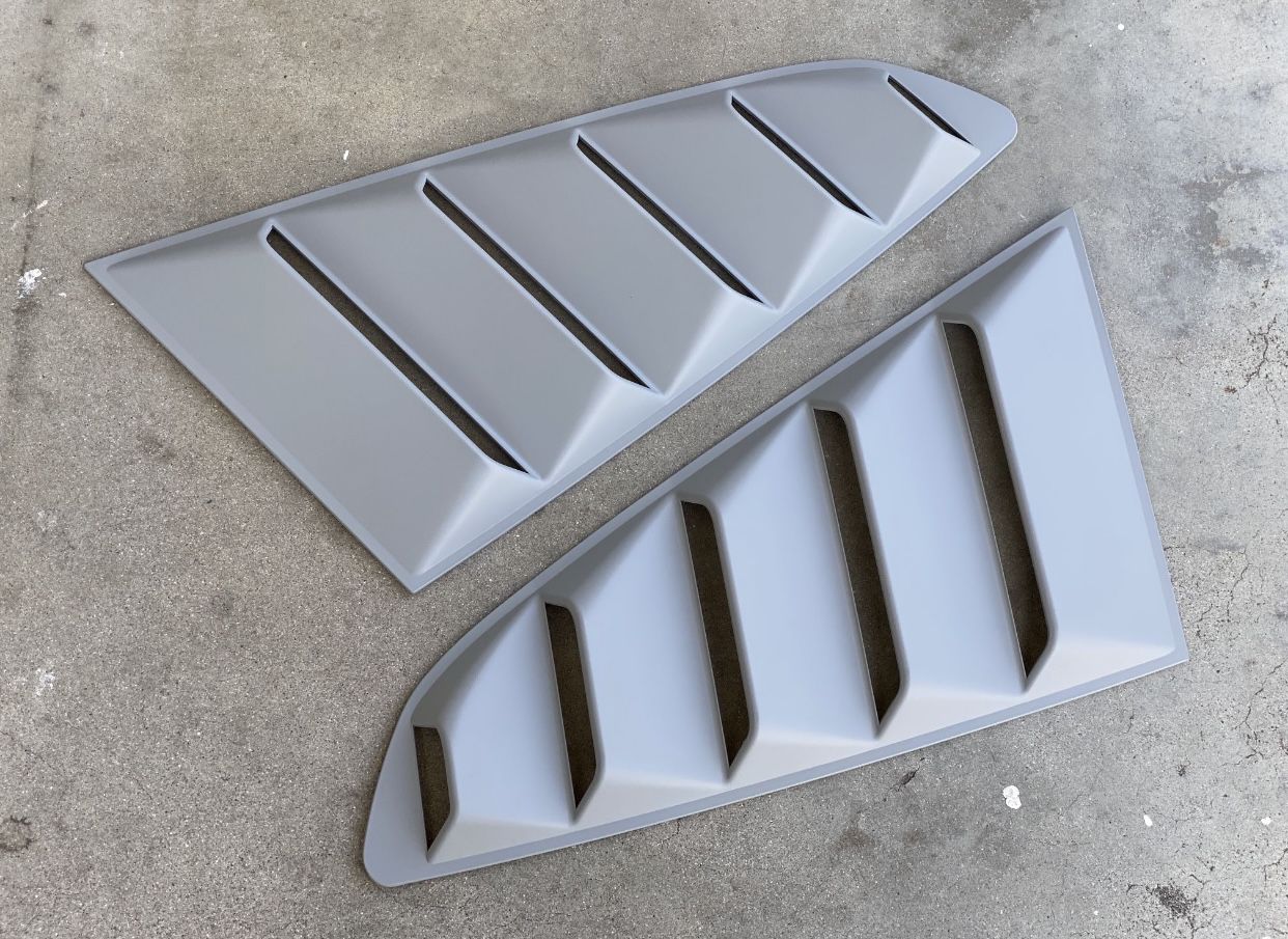 15-18 FORD MUSTANG SIDE WINDOW LOUVERS $30