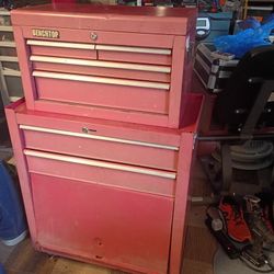 Toolbox With Rolling Cart, 6 Drawers