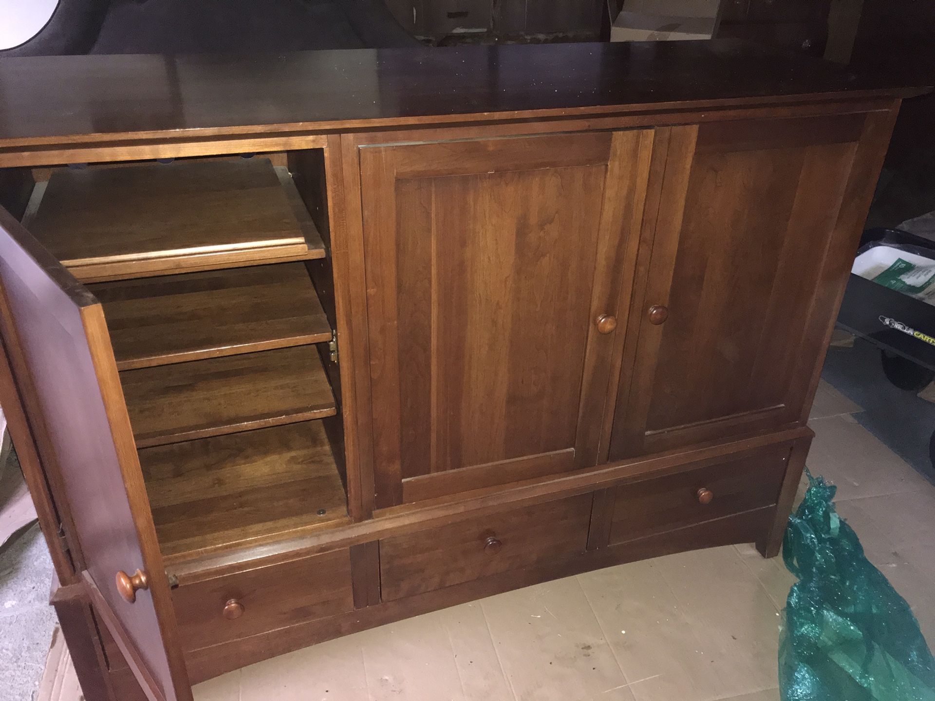 Ethan Allen Entertainment Center for Sale in Seattle, WA OfferUp