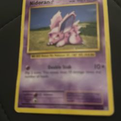2016 Nidorano First Edition 