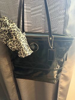 Vintage Coach bag tote