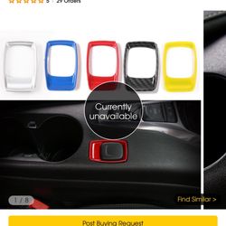 Cigarette Lighter Red Cap For Chevrolet Camaro