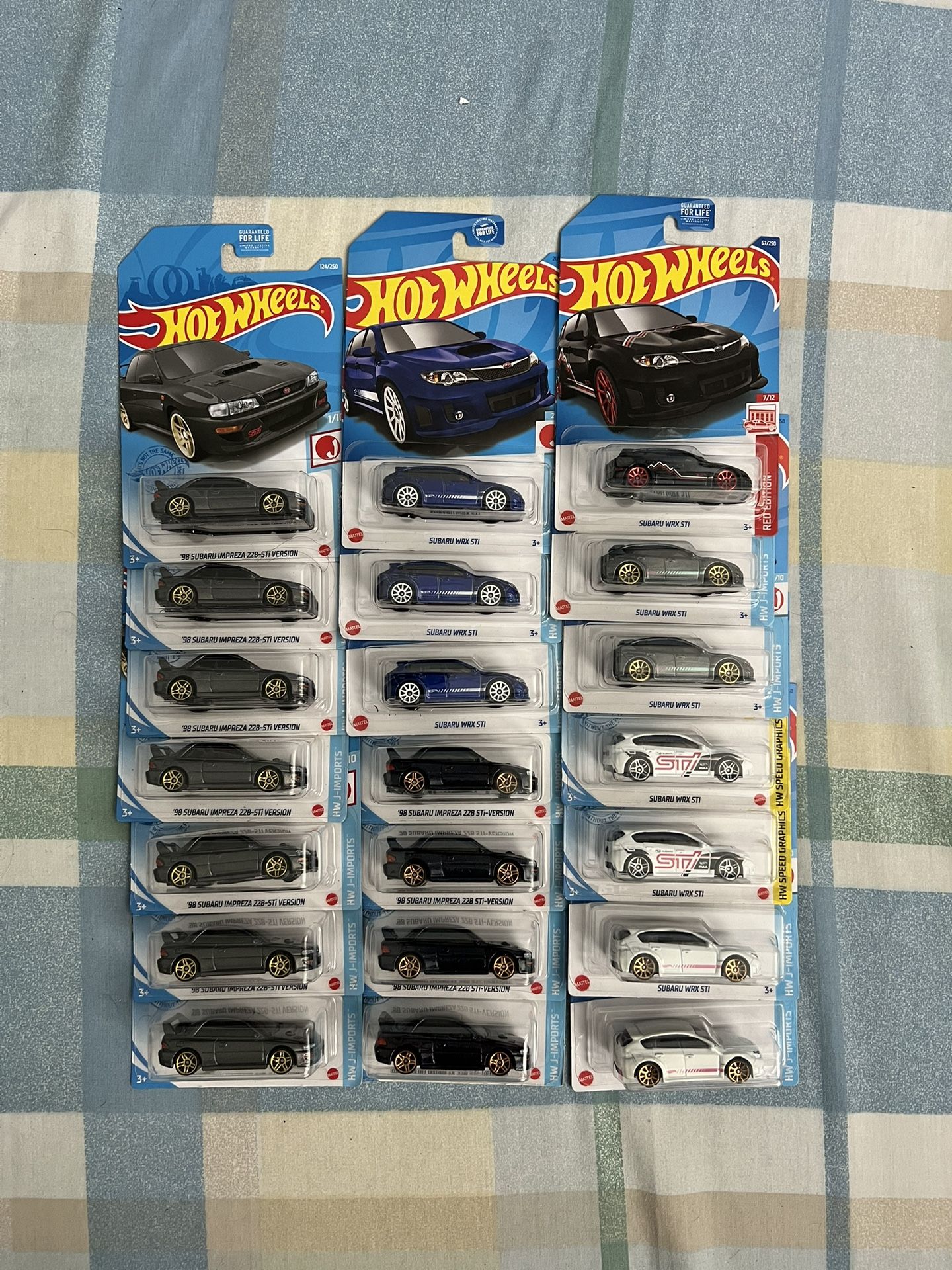 Hot Wheels Subaru WRX 