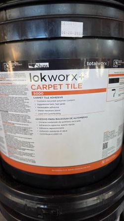 Carpet tile glue