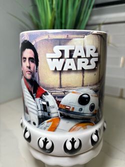 Star Wars Rise of Skywalker Oversized Coffee Mug Rey Poe Finn Galerie 20oz Ceramic Cup Collectible