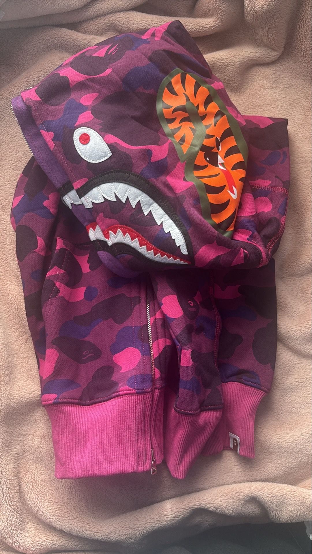 PURPLE BAPE JACKET