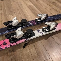 Salomon Temptress women's ski 151cm. Pink, Black, And White for