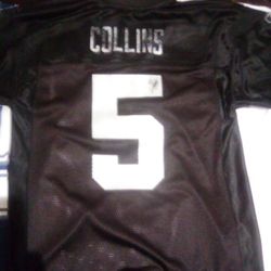 2004-05 QB Raiders Jersey #5(Kerry Collins)