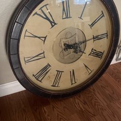 3‘ X 3“ deep big clock $75