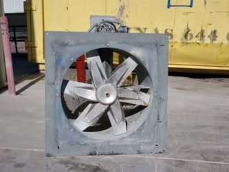 Dayton 36" Tubeaxial Fan with 3 phase motor