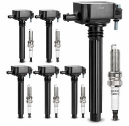 6 Ignition Coils & 6 Double Iridium Spark Plugs