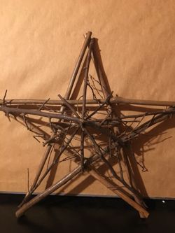 Wooden star