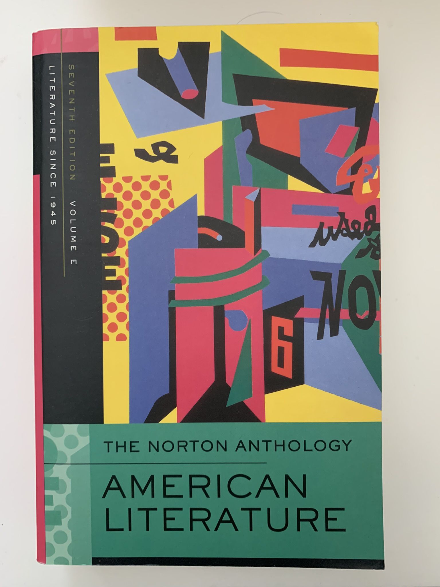 The Norton Anthology American Literature Volume Literature Since 1945 7th Edition 