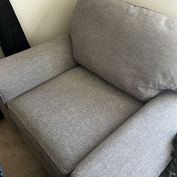 Large Grey Couch 