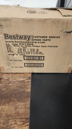 Bestway pump and sandfilter for 5678L/1500gal Sand Filter