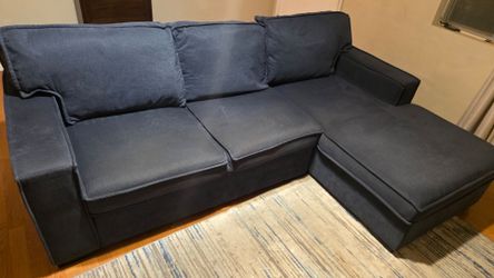 Large Extending Couch with Storage