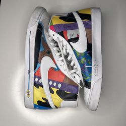  Nike x Ruohan Wang Blazer Mid '77 Flyleather