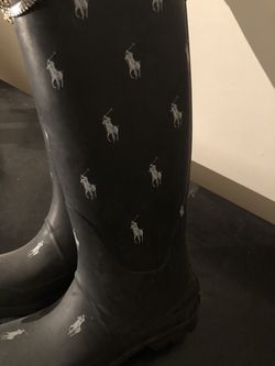 Polo rain boots