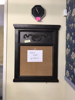 Beautiful Solid wood Bulletin Board