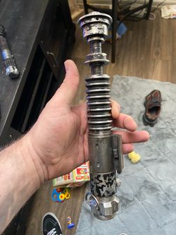 Korbanth stunt ROTJ Luke Skywalker lightsaber Star Wars
