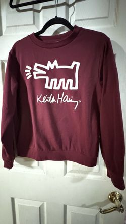 Keith Haring Graphic Crewneck Sweatshirt