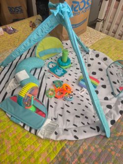 Tummy time activity gym