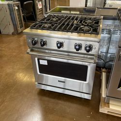 Viking slide in Gas stove 30 inch wide