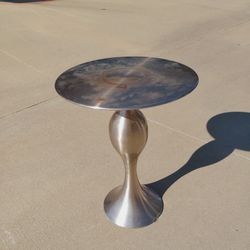 Silver Accent Table 