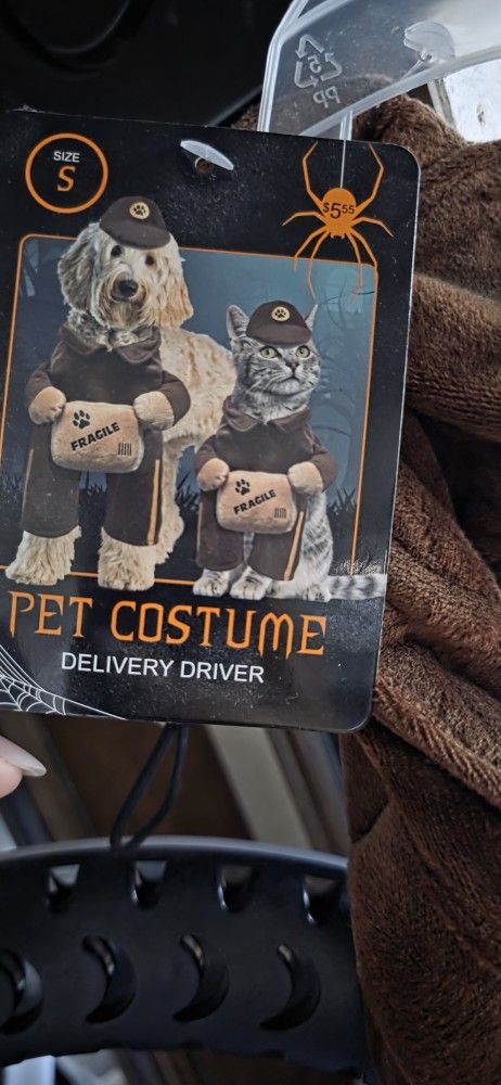 New Pet Costume ( Delivery Driver)