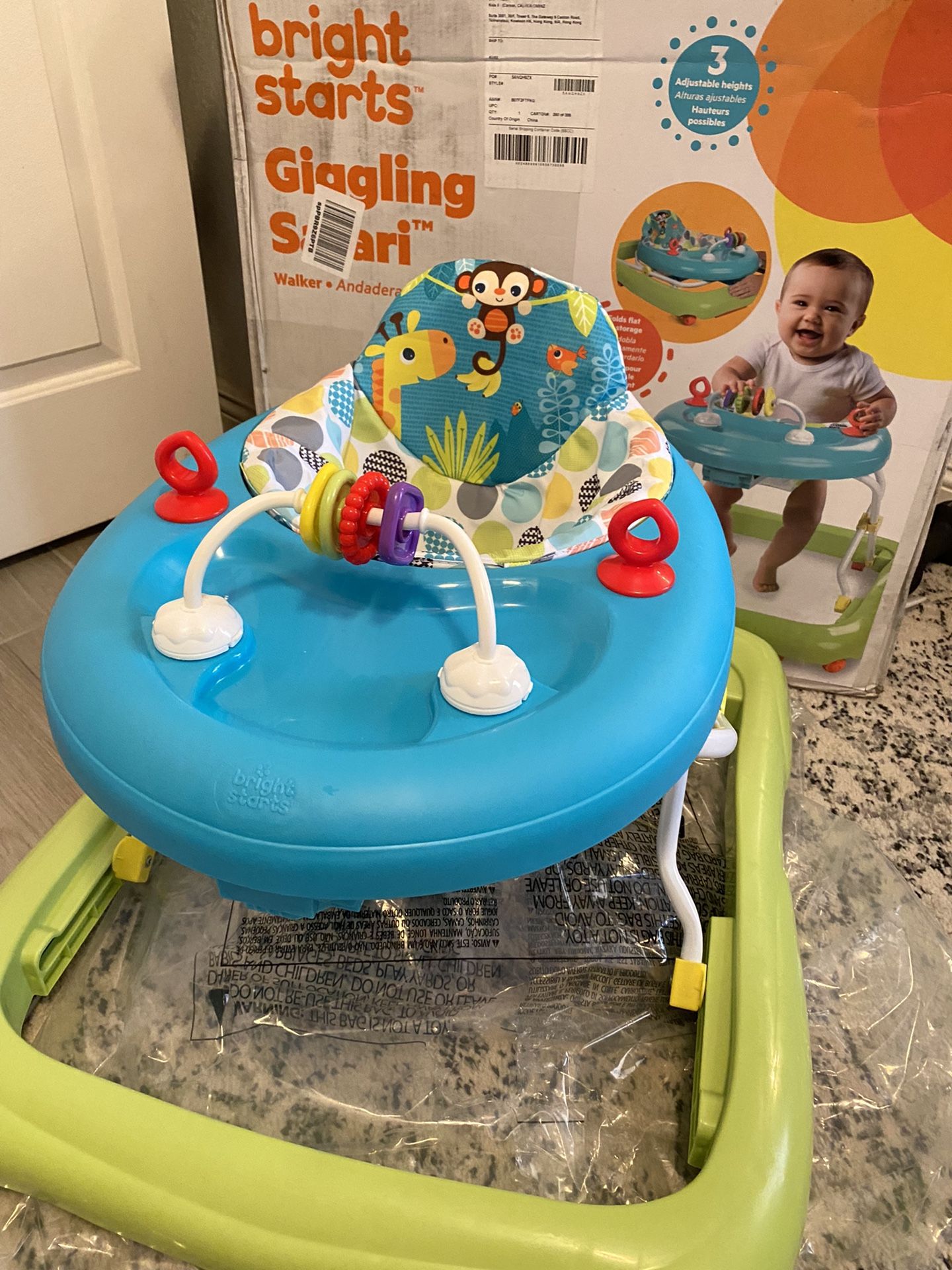 Bright starts walker big w sale