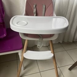 Baby Girl High chair