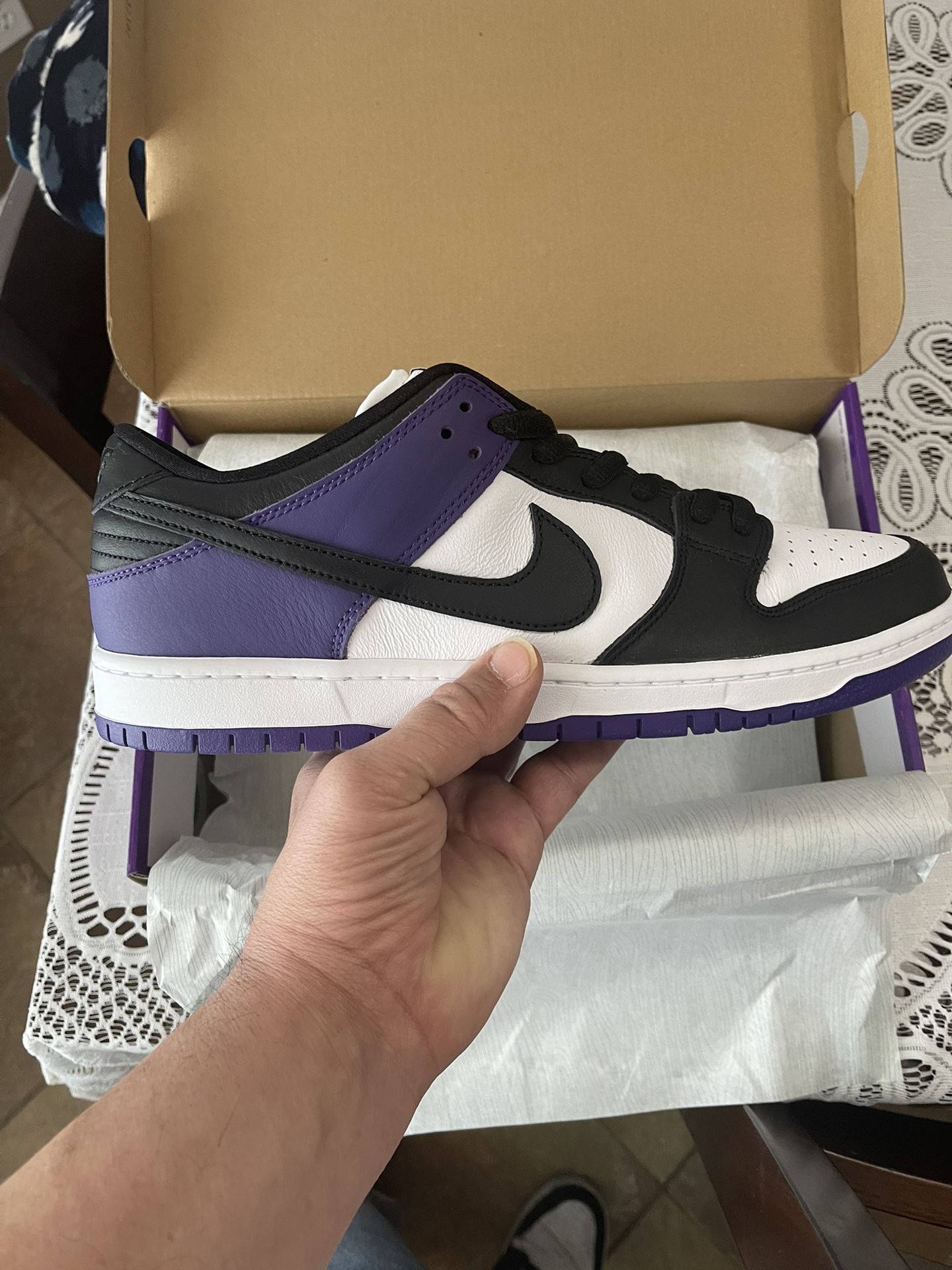Nike SB Dunk Low Court Purple Size 13 MENS