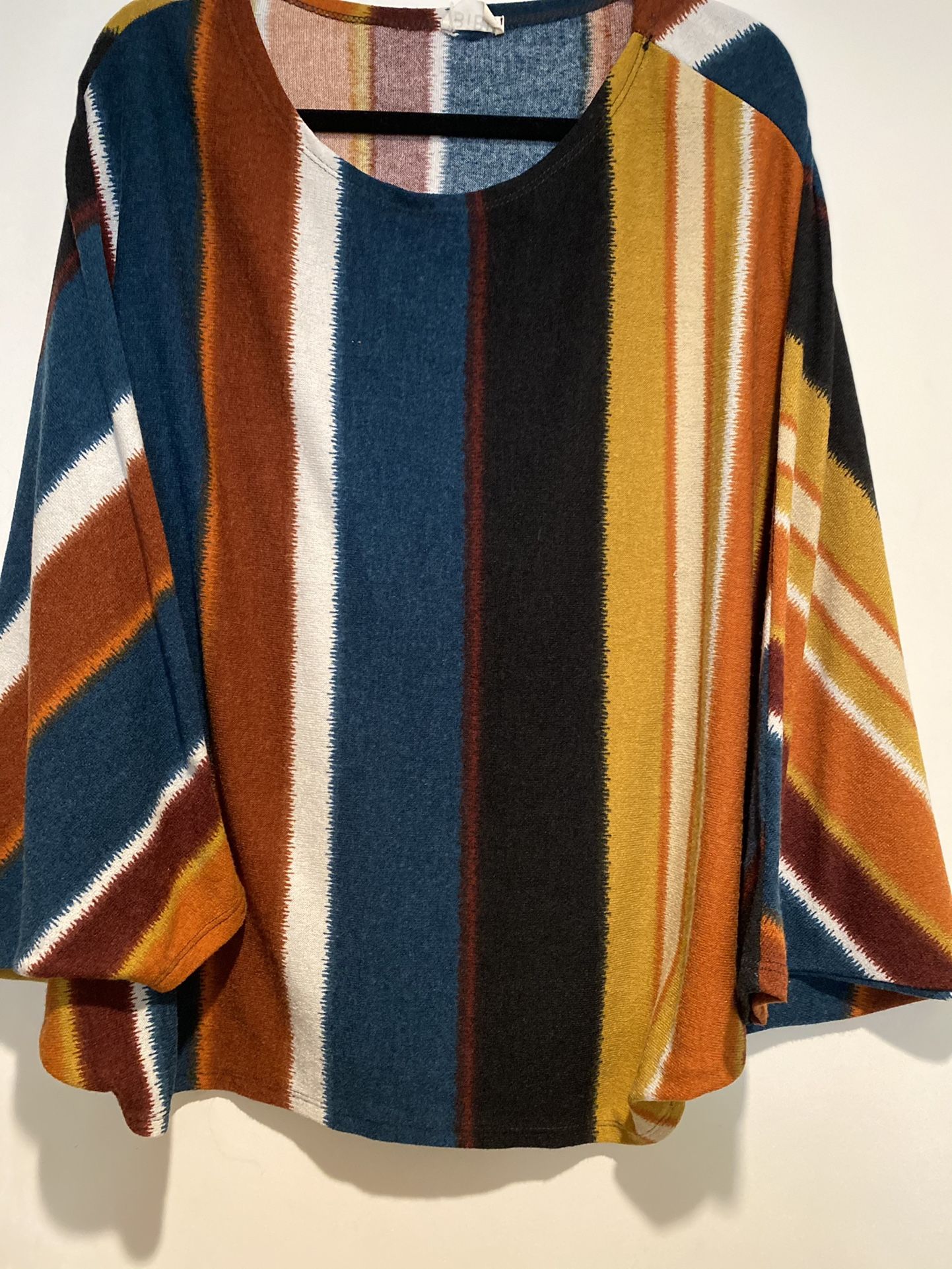 Pullover Poncho Size Small