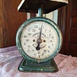 Columbia 1890s Family Scale Vintage Antique