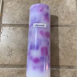 Hyacinth Pillar Candle
