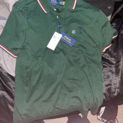 Brand New Green Polo Medium