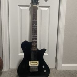 Black Electric Guitar