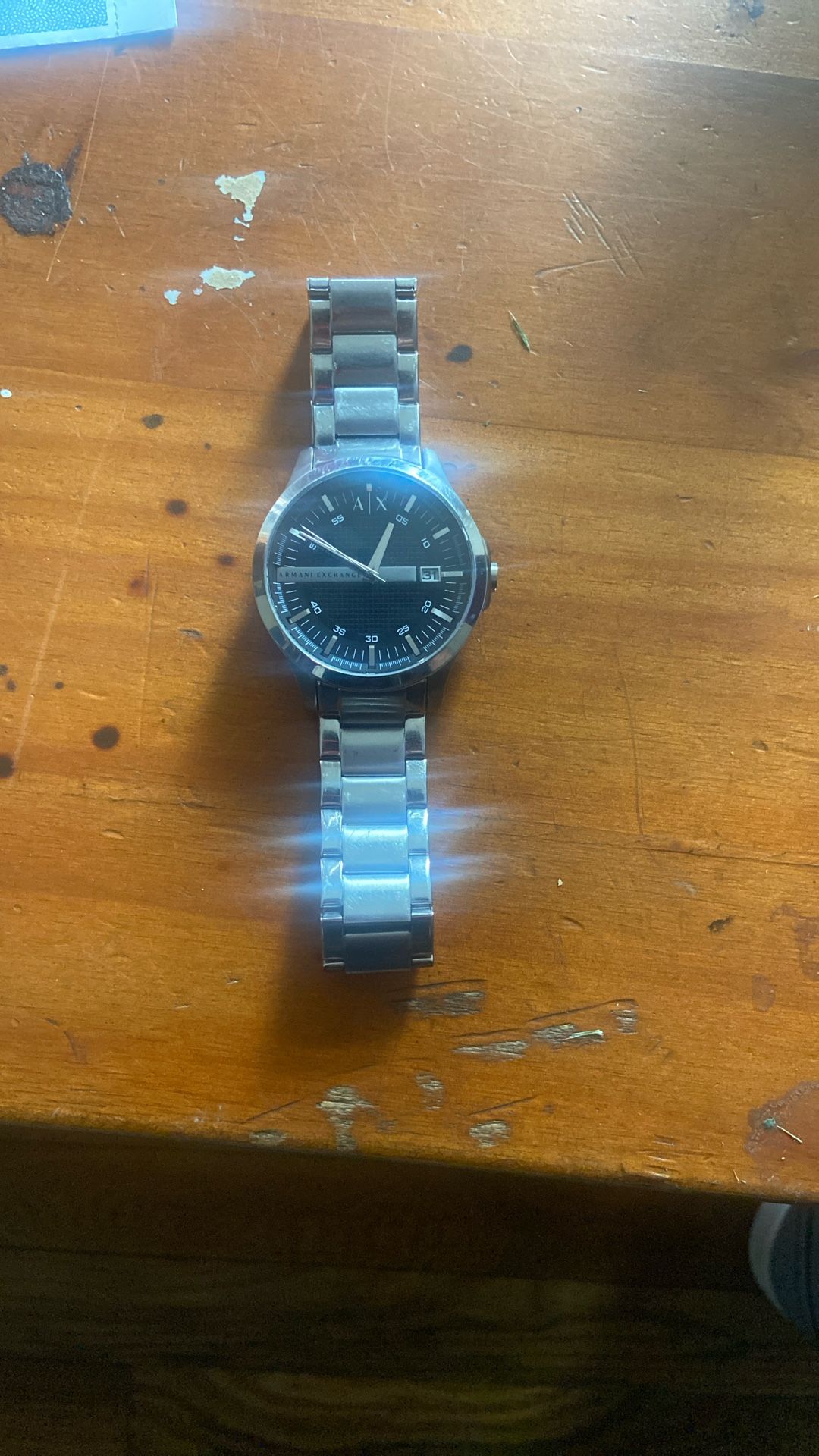 Armani Exchange Silver Watch