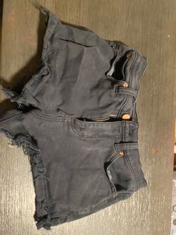 victoria secret pink jean shorts