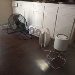 Air Purifier & Fans 20$ Each 