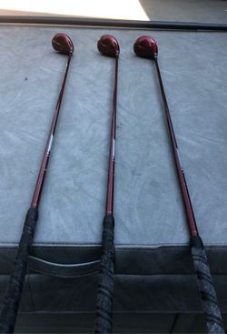 3-5-7 - graphite drivers with covers. Golden Bear